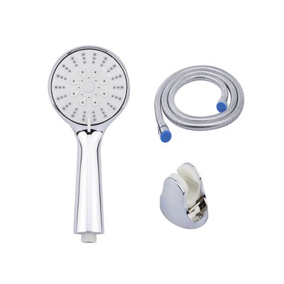 High pressure 5 spray settings handheld shower set massage spa functional shower head with Hose and Adjustable Bracket